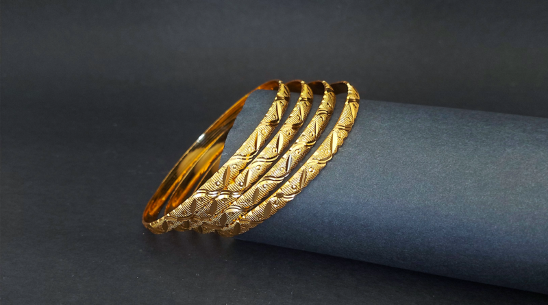 gold plated bangles