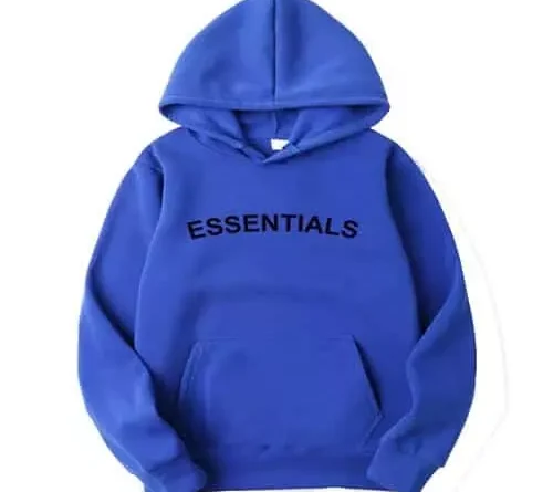 Blue Essentials Hoodie