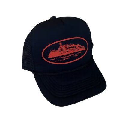 Corteiz Alcatraz Trucker Hat BlackRed 430x430 1