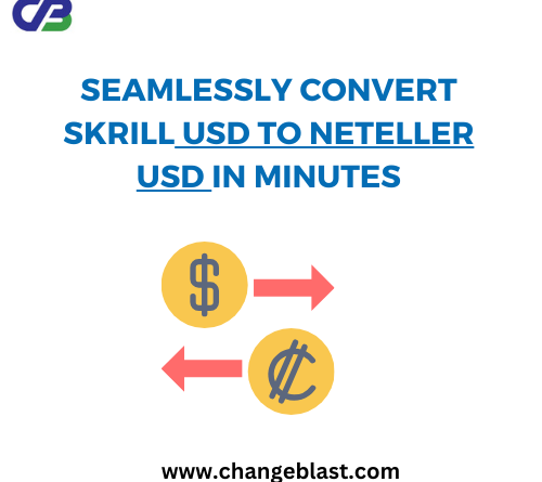 ChangeBlast: Your Go-To Service for Skrill USD to Neteller USD Exchanges If you're looking to exchange Skrill USD to Neteller USD, ChangeBlast is an excellent choice to meet your needs. With over five years of experience in the currency exchange industry, ChangeBlast has built a reputation for reliability and effectiveness. My personal experiences with ChangeBlast have been exceptionally positive, and I can confidently recommend their services. This platform provides a secure and convenient way to buy or sell Skrill USD to Neteller USD, catering to both personal and commercial users. Experience and Reputation ChangeBlast's extensive experience in the currency exchange market sets it apart from newer, less established services. Over the past five years, they have honed their processes and built a robust infrastructure to support seamless transactions. This experience translates into a deep understanding of the intricacies involved in exchanging currencies, ensuring that every transaction is handled with expertise and precision. The reputation of ChangeBlast is bolstered by countless satisfied customers who have successfully used their services. The positive feedback and repeat business they receive underscore their commitment to providing high-quality service. ChangeBlast’s longevity in the market is a testament to their reliability and the trust they have earned from their users. User-Friendly Interface One of the major advantages of ChangeBlast is its user-friendly interface. The platform is designed to make the process of exchanging Skrill USD to Neteller USD as simple and intuitive as possible. Even users who are not particularly tech-savvy can navigate the site with ease. The step-by-step instructions provided on the website ensure that you understand each part of the transaction process, which helps to minimize errors and build confidence in the service.