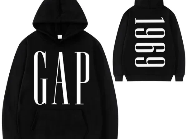 GAP 1969 Printed Black Hoodienb