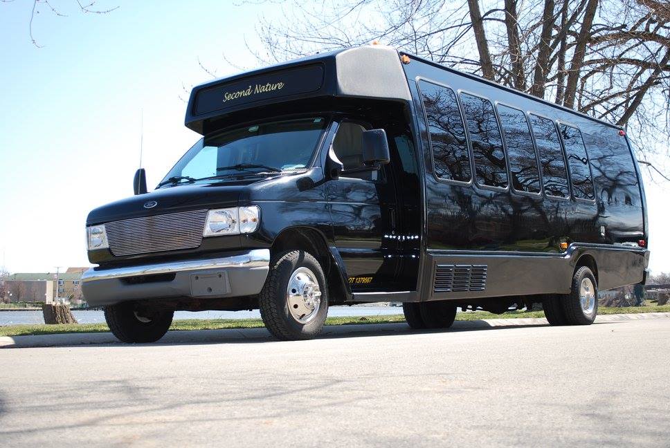 shuttle bus rental for wedding