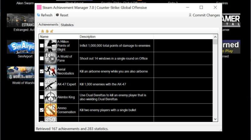 Steam Achievement Manager