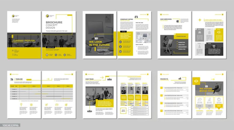 Captivating Brochure Designs Premier Companies in Dubai