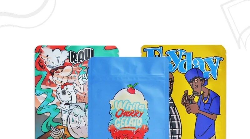 Die cut mylar bags