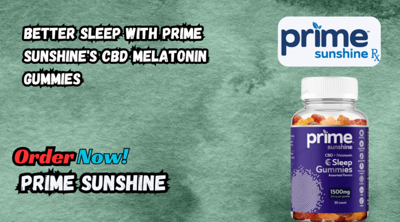 CBD Melatonin Gummies