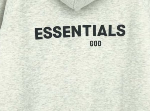 Essentials Fleeces Thick Light Grey Hoodie 600x600 1