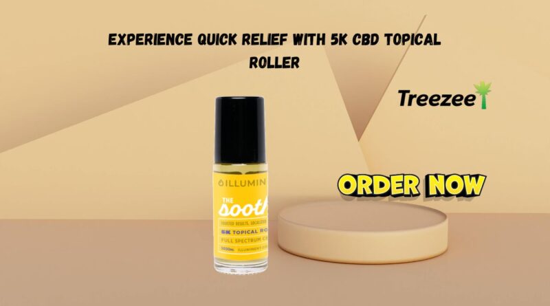 CBD Roll-On for Pain 5000mg