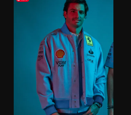 Ferrari Blue Jacket Miami