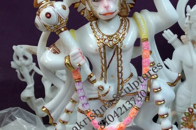 Hanuman Ji ki murti marble