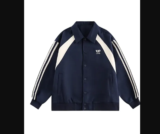 Shop Urban Lapel Blue Jacket