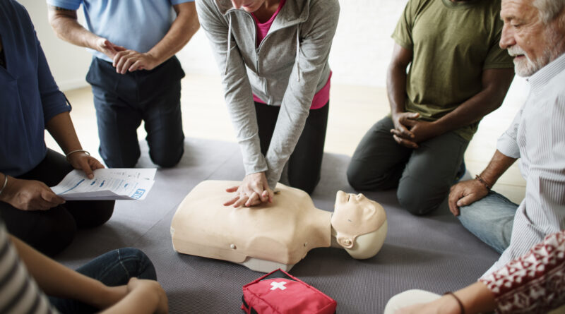 first aid CPR & AED training