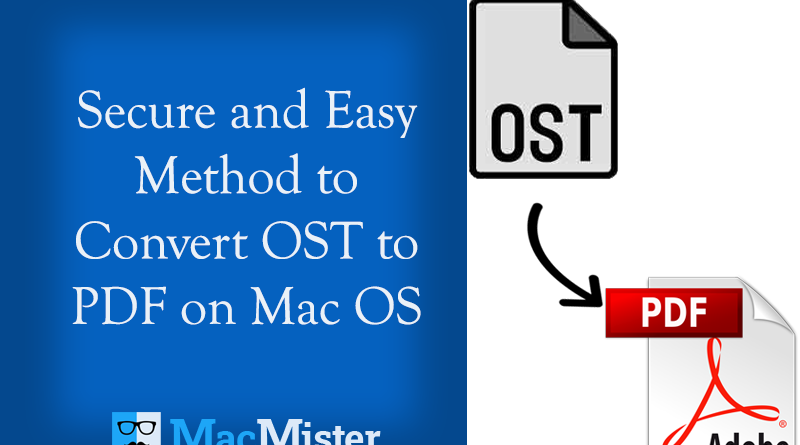 how do i convert an ost file to a pdf file in mac