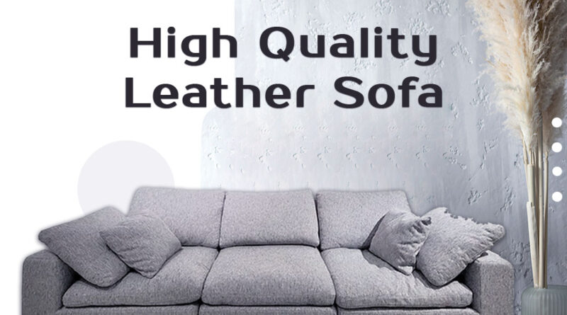 Leather Sofa