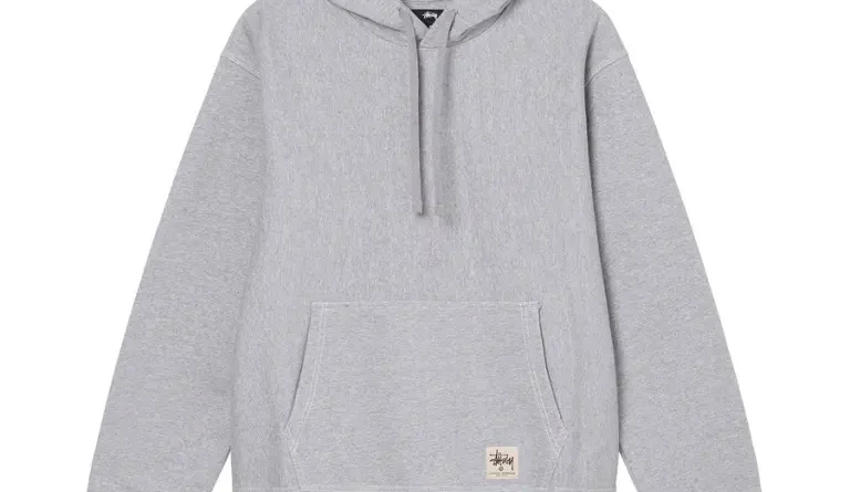 CONTRAST STITCH LABEL HOODIE