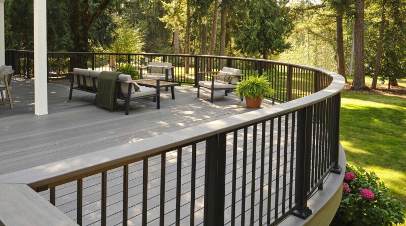 Deck Railing Installation