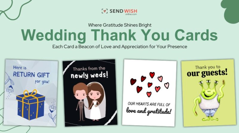 thank you cards for wedding