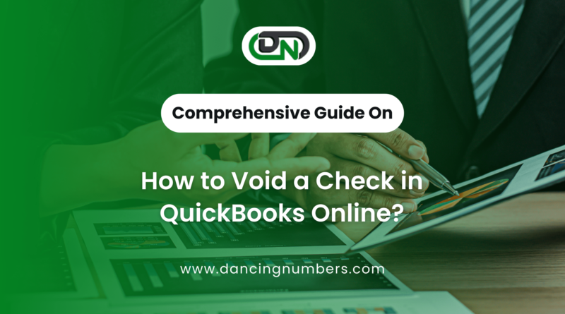 How to Void a Check in QuickBooks Online