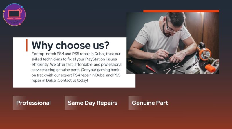 PS4 repair Dubai