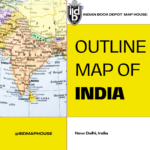 outline map of India